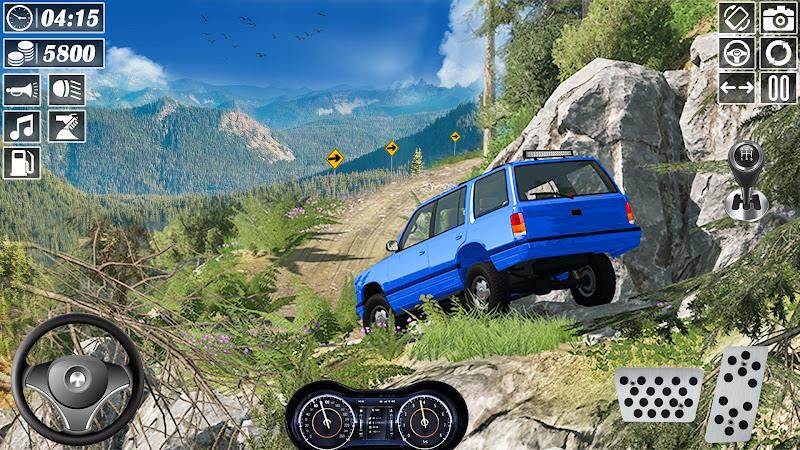 Offroad Jeep Simulator Game Captura de tela 3