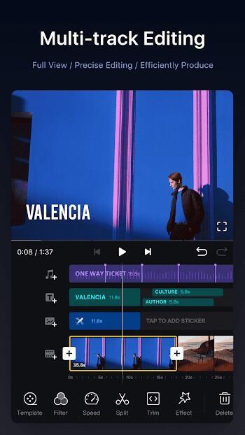 VN Video Editor Mod Captura de pantalla 2