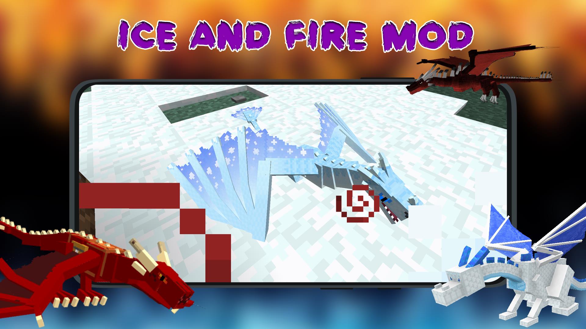 Ice and Fire Mod For Minecraft Captura de pantalla 2