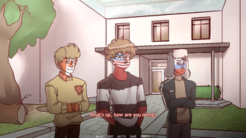 Countryhumans - Dating Sim v0.13应用截图第1张