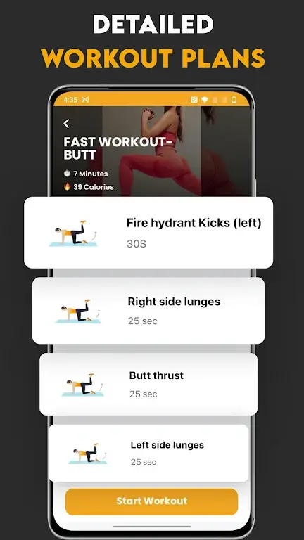 Home Workout・Full Body Workout Screenshot 4