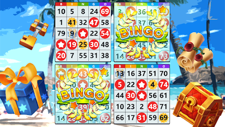 Bingo Treasure - Bingo Games Captura de pantalla 3