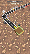 Line Race 3D: Tiny Toon Car 스크린샷 1