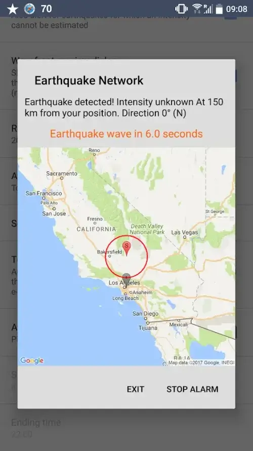 Earthquake Network PRO Screenshot 1