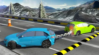 Chained Cars against Ramp Screenshot 1