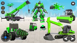 Robot Truck Car Transform Game Captura de tela 4