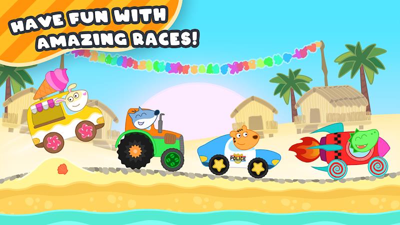 Racing Cars for kids Screenshot 1