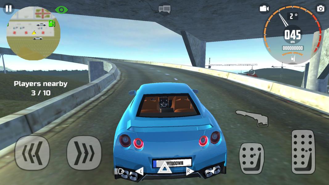 Gt-r Car Simulator Capture d'écran 4