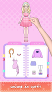 DIY Paper Doll: Dress Up Diary Capture d'écran 2