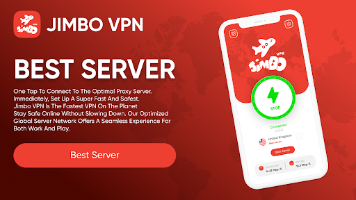 Jimbo VPN Captura de tela 2