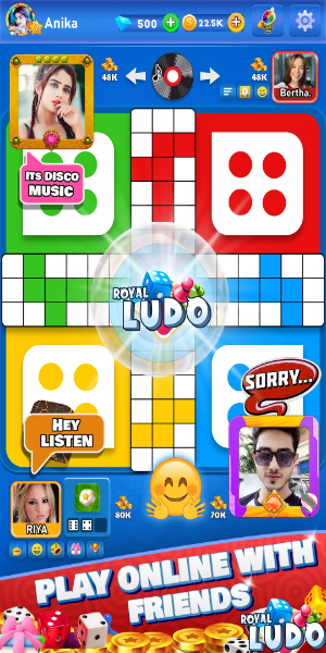 Royal Ludo・King Of Dice Game Capture d'écran 1