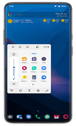 Edge Card Launcher: Side Panel Screenshot 1