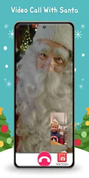 Facetime Santa Call Santa App应用截图第1张