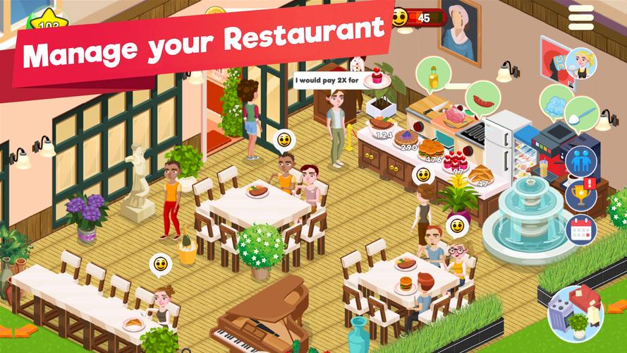Restaurant Manager Idle Tycoon应用截图第1张