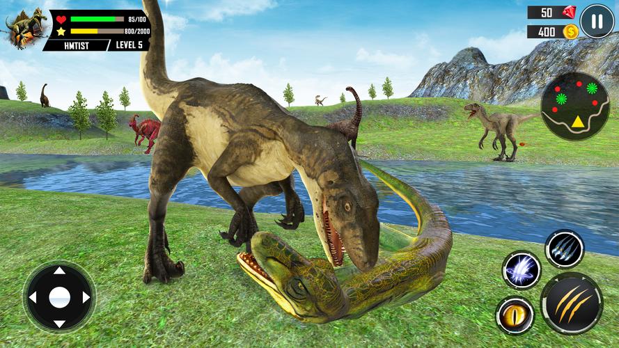 Dinosaur Simulator 3d offline Capture d'écran 4