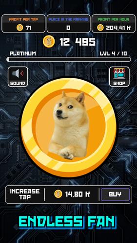 Crypto Clicker Doge Coin Idle应用截图第3张