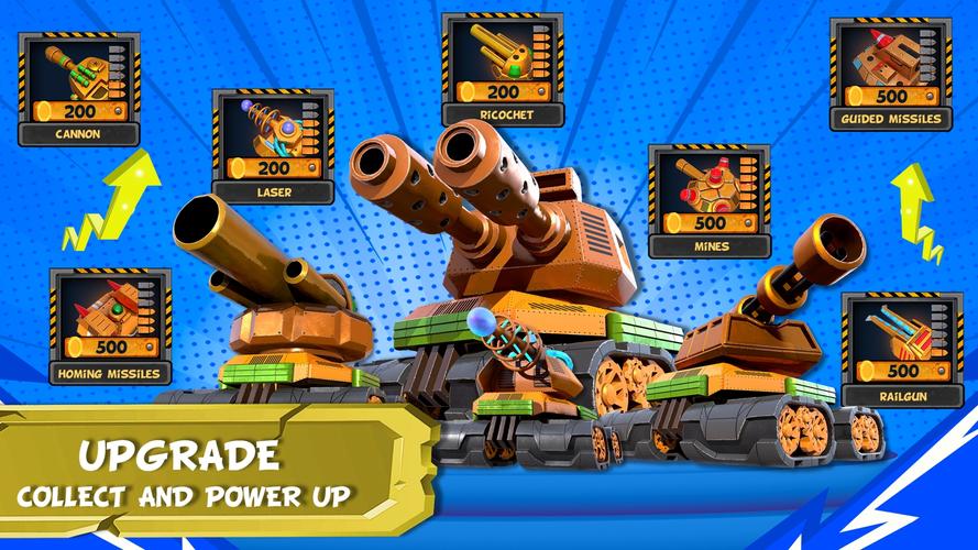 Tank Battles 2D Captura de pantalla 2