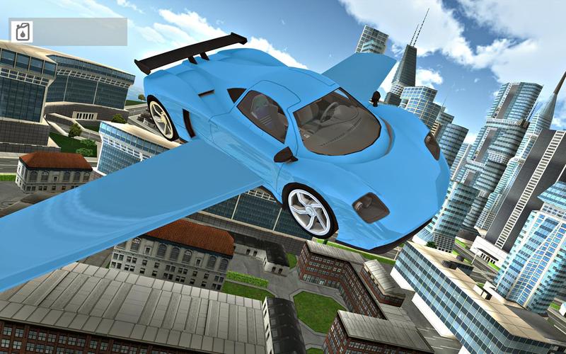 Flying Car Simulator Xtreme 3D Captura de pantalla 2