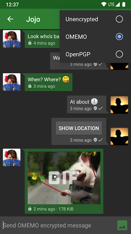 Conversations (Jabber / XMPP) Screenshot 4