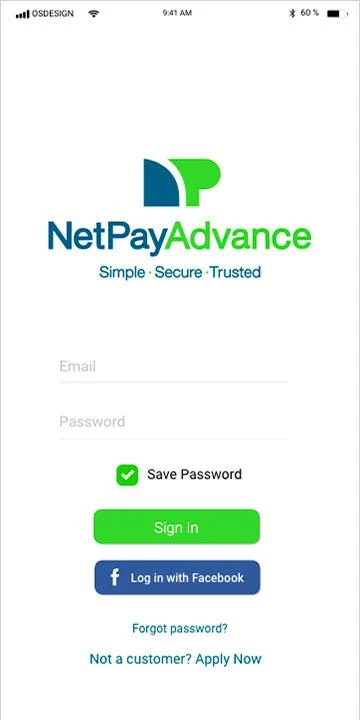 Net Pay Advance Capture d'écran 1