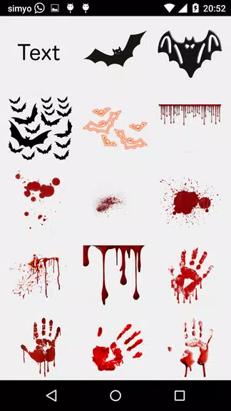 Halloween Photo stickers Screenshot 2
