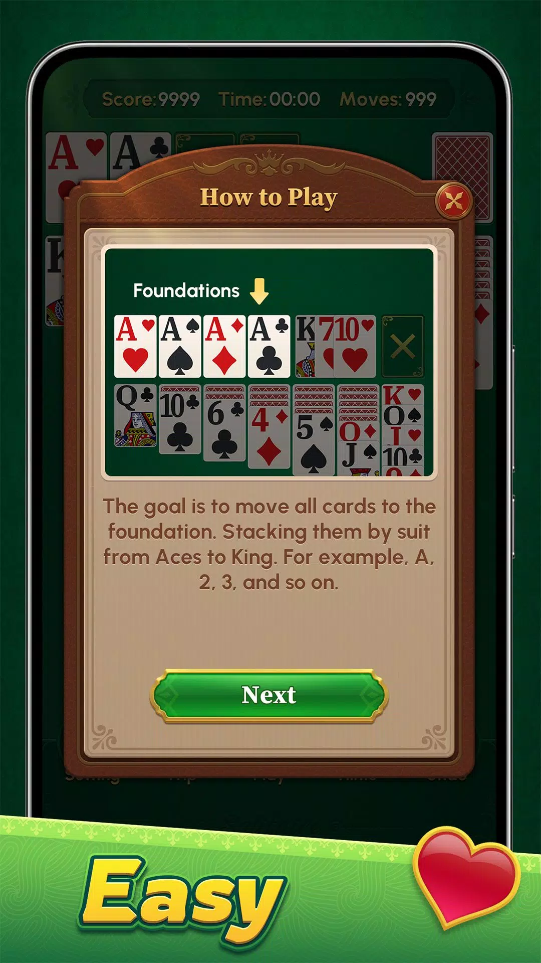 Classic Solitaire: Regal Card Скриншот 2