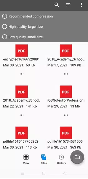 PDF Small - Compress PDF スクリーンショット 1