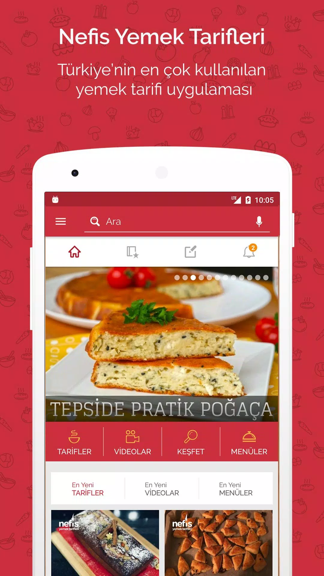 Nefis Yemek Tarifleri Capture d'écran 1