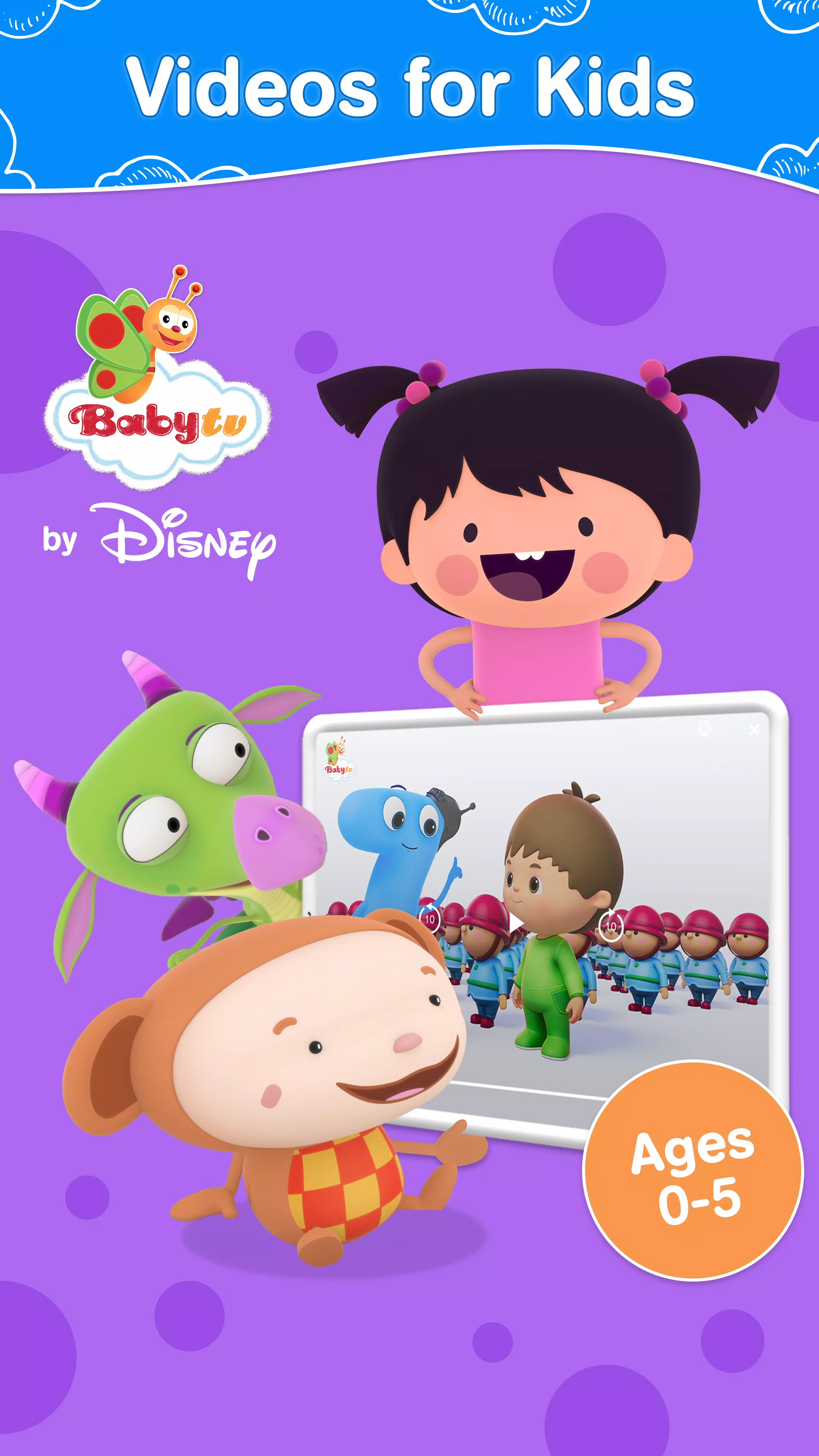 BabyTV - Vídeos para niños Captura de pantalla 1