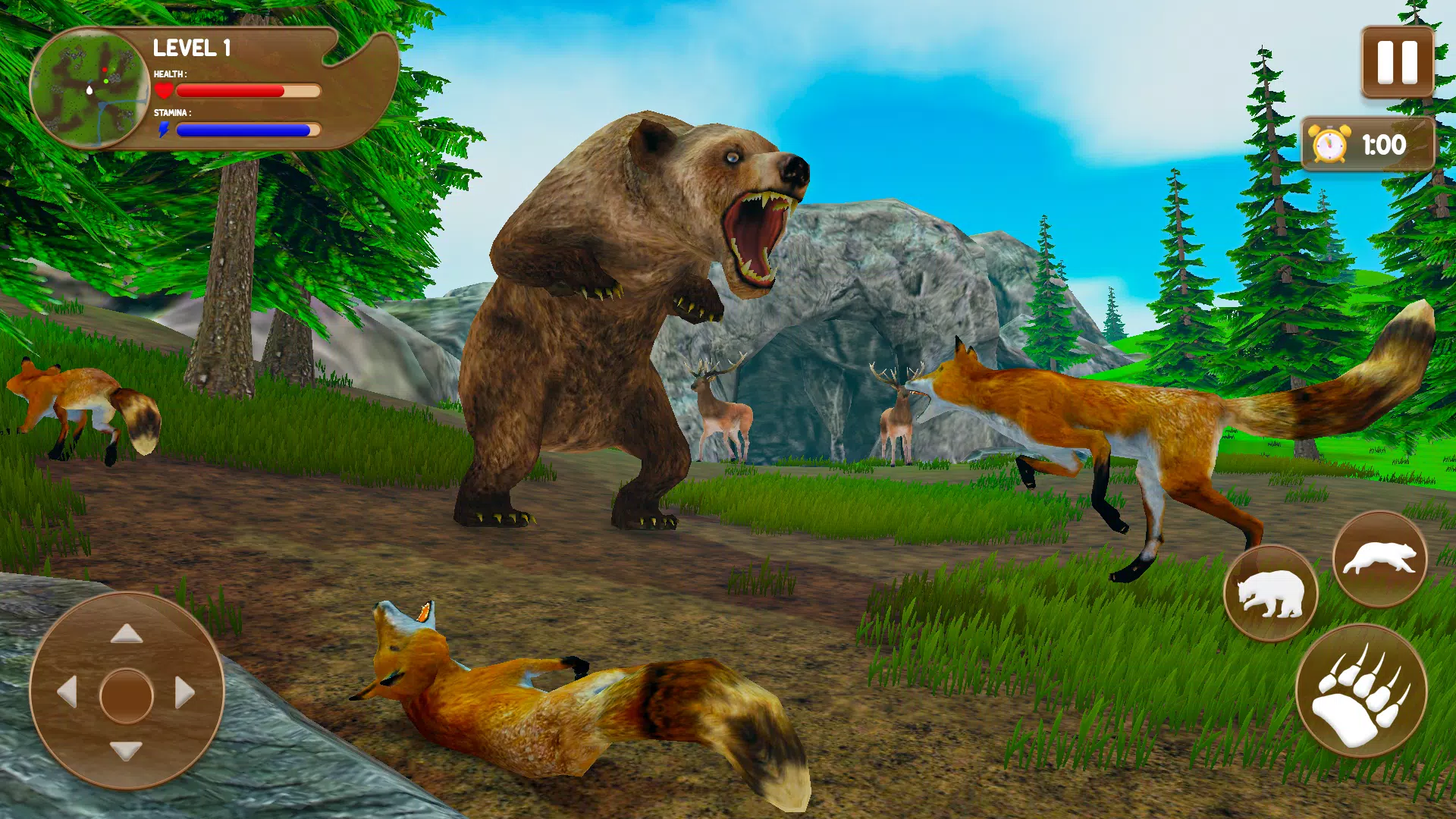 Bear Games: Bear Simulator 3D Screenshot 2