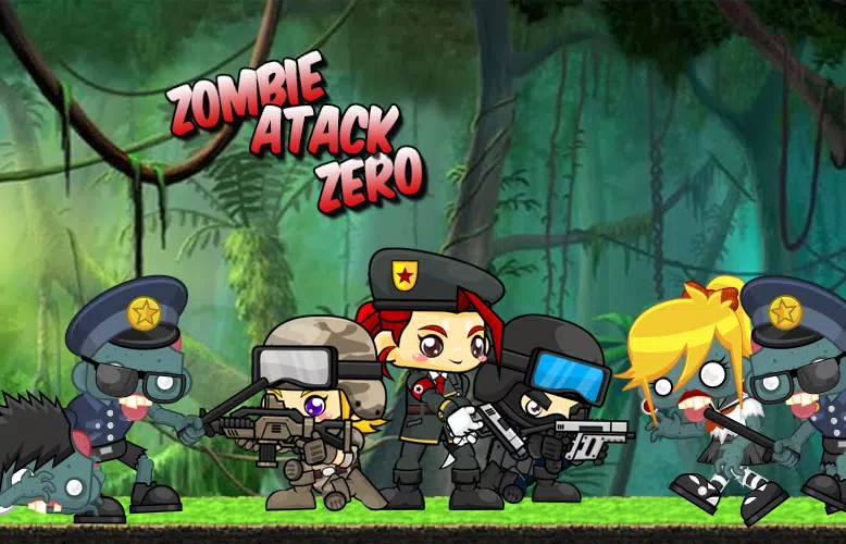 zombie attack zero स्क्रीनशॉट 1