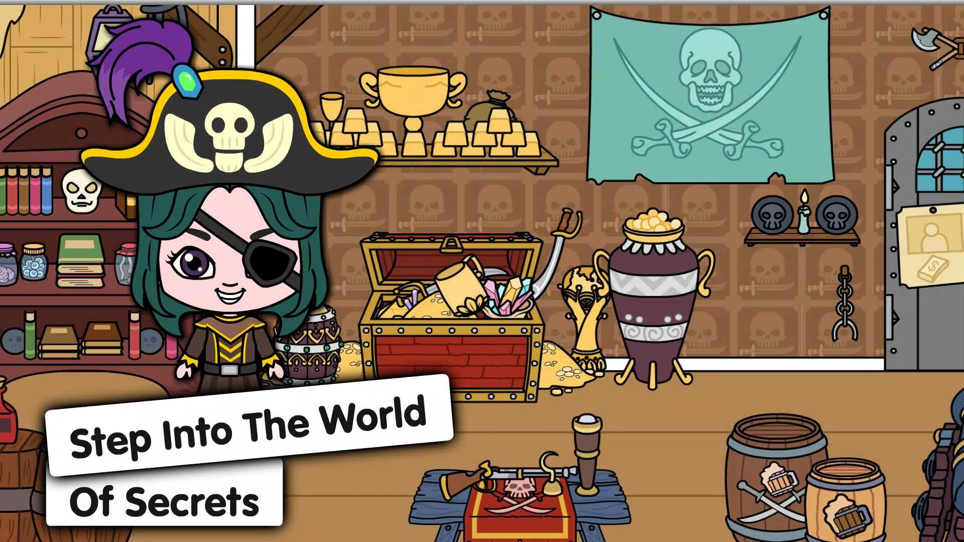 My Pirate Town: Treasure Games 스크린샷 4