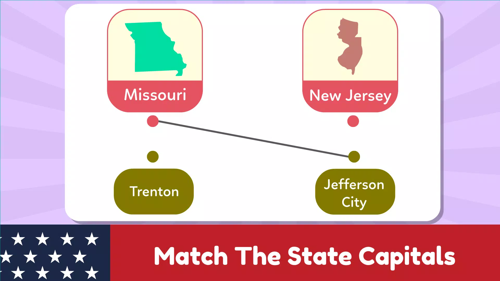 USA Map Kids Geography Games应用截图第4张