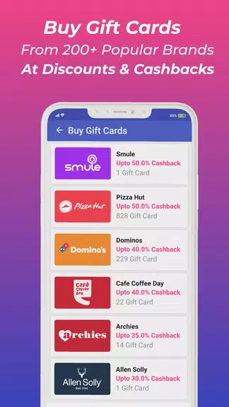 Zingoy: Gift Cards & Cashback Screenshot 3