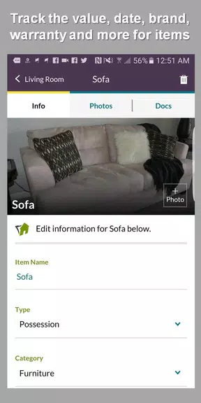 HomeZada Mobile Screenshot 4