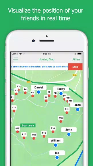 Hunting Map, the GPS for hunters Capture d'écran 2