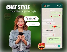 Chat Style - Fonts Keyboard Capture d'écran 1