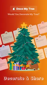 Deco My Tree : X-mas Messages Captura de pantalla 3