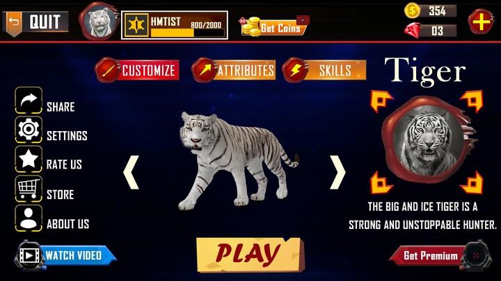 Tiger Simulator - Tiger Games Screenshot 4