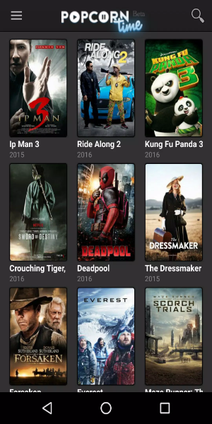 Popcorn time スクリーンショット 2