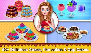 Cake Shop Pastries & Waffles Captura de pantalla 4