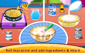 Mac and Cheese Maker Game Screenshot 2