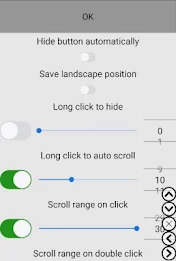 Always visible scroll button स्क्रीनशॉट 1