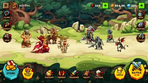 Legendlands - Legendary RPG Capture d'écran 1