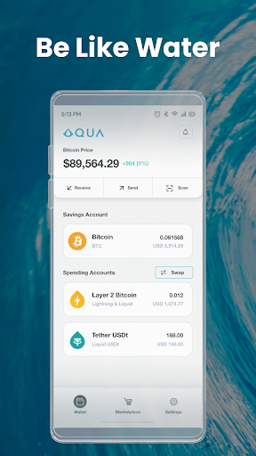 AQUA Wallet 스크린샷 2