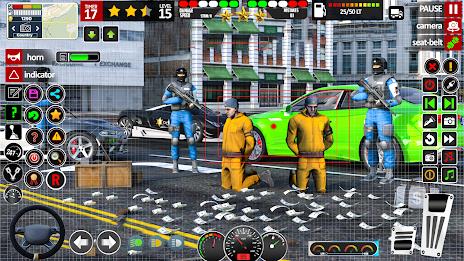 Car Game - Police Car Chase 스크린샷 2