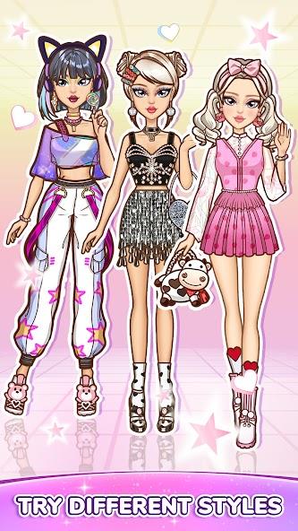 DIY Paper Doll Dress Up Mod Capture d'écran 4