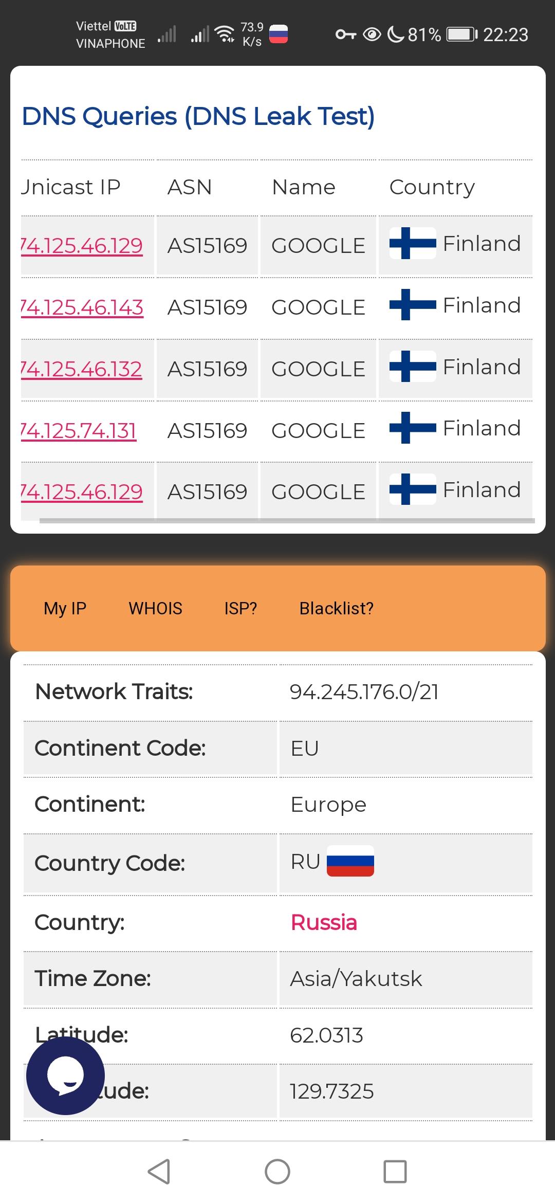 Russia VPN - Get Russian IP स्क्रीनशॉट 2