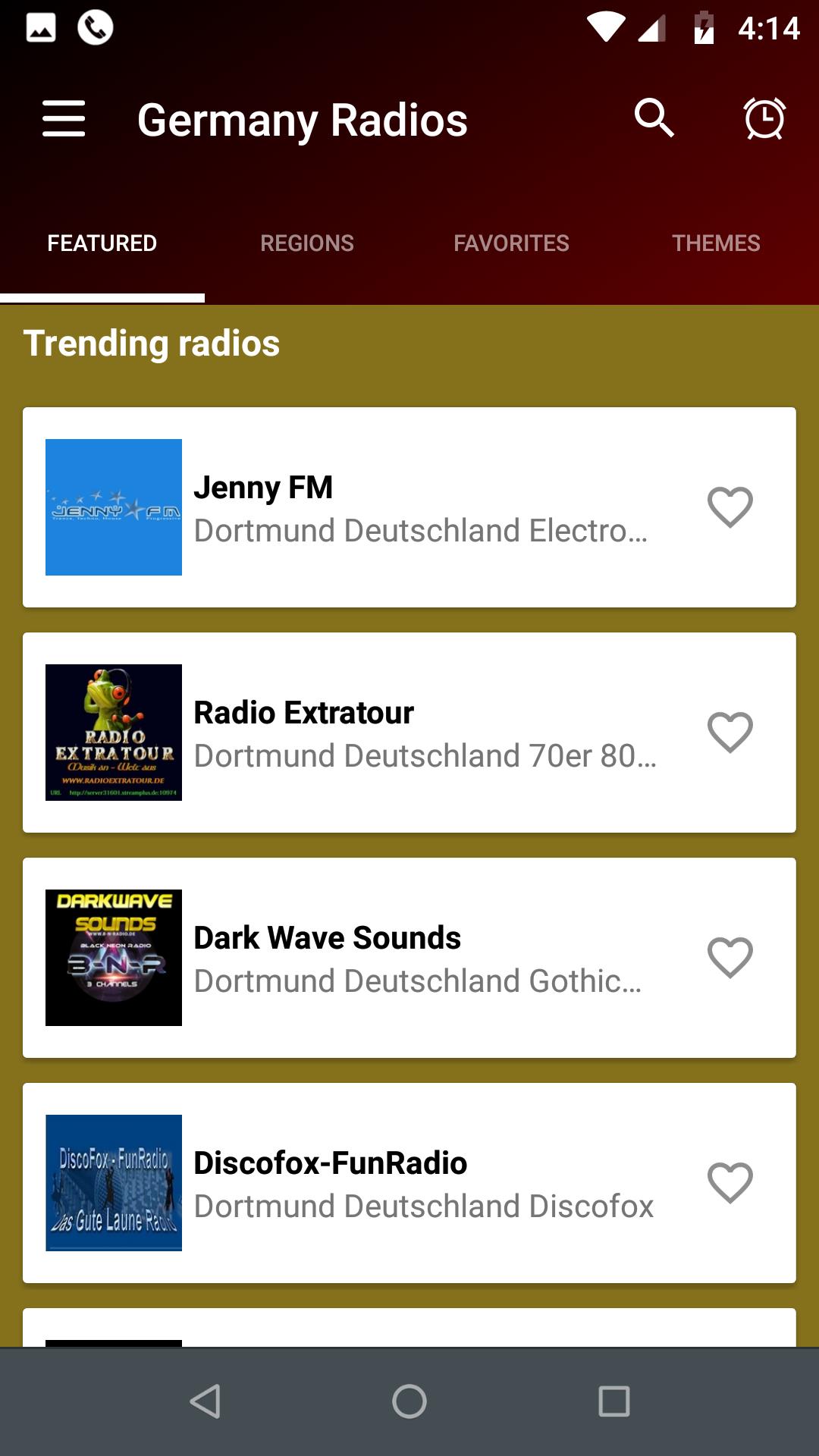 DE Radio App: German Stations應用截圖第3張