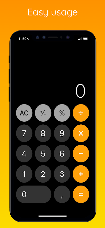 Calculator lOS 17 スクリーンショット 1